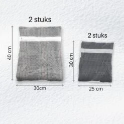 Orange85 Waszak - 4-Delige Set - Lingerie - Bh - Kleding - Met Ritssluiting - Waszakje - Groot - Klein - Wasgoed - Wasmachine - Wasnet - Polyester - Laundry Bag -Dagelijkse Benodigdheden Winkel 1200x1200 2498