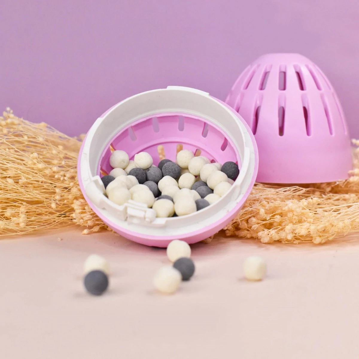 Eco-egg Wasbol Springbloesem 70 - Wasbeurten 6 Eco-egg Wasbol Springbloesem 70 - Wasbeurten - Afbeelding 4