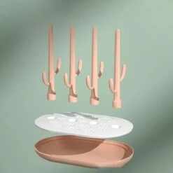 Merkloos Flessen Droogrek - Baby Flessenrek - Afdruiprek - Rose - Drying Rack - Bidon - Babyfles 5 Merkloos Flessen Droogrek - Baby Flessenrek - Afdruiprek - Rose - Drying Rack - Bidon - Babyfles -Dagelijkse Benodigdheden Winkel 1200x1200 349