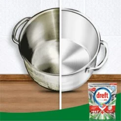 Dreft Platinum Plus All In One Fresh Herbal Breeze - 90 Vaatwascapsules 16 Dreft Platinum Plus All In One Fresh Herbal Breeze - 90 Vaatwascapsules -Dagelijkse Benodigdheden Winkel 1200x1200 414