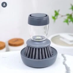 Afwasborstel Met Zeepdispenser – Met 3 Verschillende Opzet Stukken – Inclusief Houder – Grijs – Afwas Borstel Zeepreservoir – Zeep Handborstel – Doseerpomp – Afwasmiddel Dispenser – Navulbaar 15 Afwasborstel Met Zeepdispenser – Met 3 Verschillende Opzet Stukken – Inclusief Houder – Grijs – Afwas Borstel Zeepreservoir – Zeep Handborstel – Doseerpomp – Afwasmiddel Dispenser – Navulbaar -Dagelijkse Benodigdheden Winkel 1200x1200 460