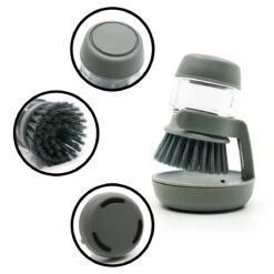 In Round Afwasborstel Met Zeepdispenser / Zeepreservoir – Inclusief Houder – Grijs – Afwas Borstel – Zeep Handborstel – Doseerpomp – Afwasmiddel Dispenser – Navulbaar 13 In Round Afwasborstel Met Zeepdispenser / Zeepreservoir – Inclusief Houder – Grijs – Afwas Borstel – Zeep Handborstel – Doseerpomp – Afwasmiddel Dispenser – Navulbaar -Dagelijkse Benodigdheden Winkel 1200x1200 512