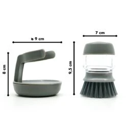 In Round Afwasborstel Met Zeepdispenser / Zeepreservoir – Inclusief Houder – Grijs – Afwas Borstel – Zeep Handborstel – Doseerpomp – Afwasmiddel Dispenser – Navulbaar 14 In Round Afwasborstel Met Zeepdispenser / Zeepreservoir – Inclusief Houder – Grijs – Afwas Borstel – Zeep Handborstel – Doseerpomp – Afwasmiddel Dispenser – Navulbaar -Dagelijkse Benodigdheden Winkel 1200x1200 513