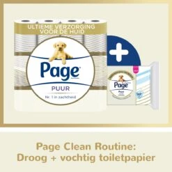 Page Puur Toiletpapier - 24 Rollen - Extra Duurzaam Wc Papier - Voordeelverpakking 17 Page Puur Toiletpapier - 24 Rollen - Extra Duurzaam Wc Papier - Voordeelverpakking -Dagelijkse Benodigdheden Winkel 1200x1200 560