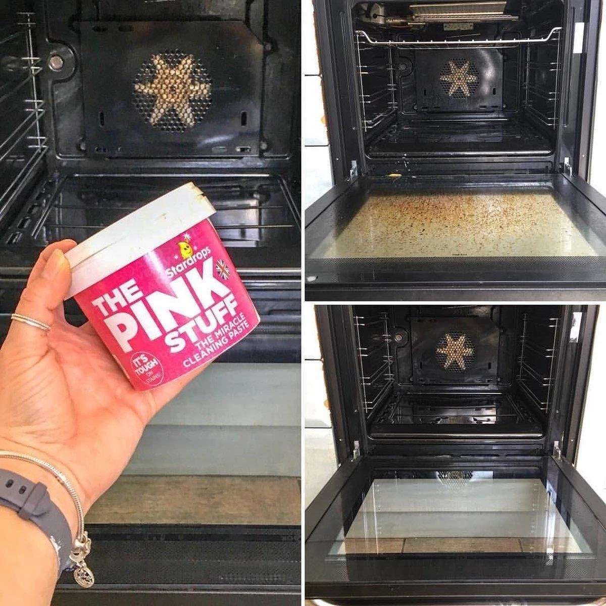 Stardrops The Pink Stuff Het Wonder Schoonmaakmiddel - 500g - Allesreiniger - Inclusief 1 Scrub Daddy Schuurspons 4 Stardrops The Pink Stuff Het Wonder Schoonmaakmiddel - 500g - Allesreiniger - Inclusief 1 Scrub Daddy Schuurspons - Afbeelding 2