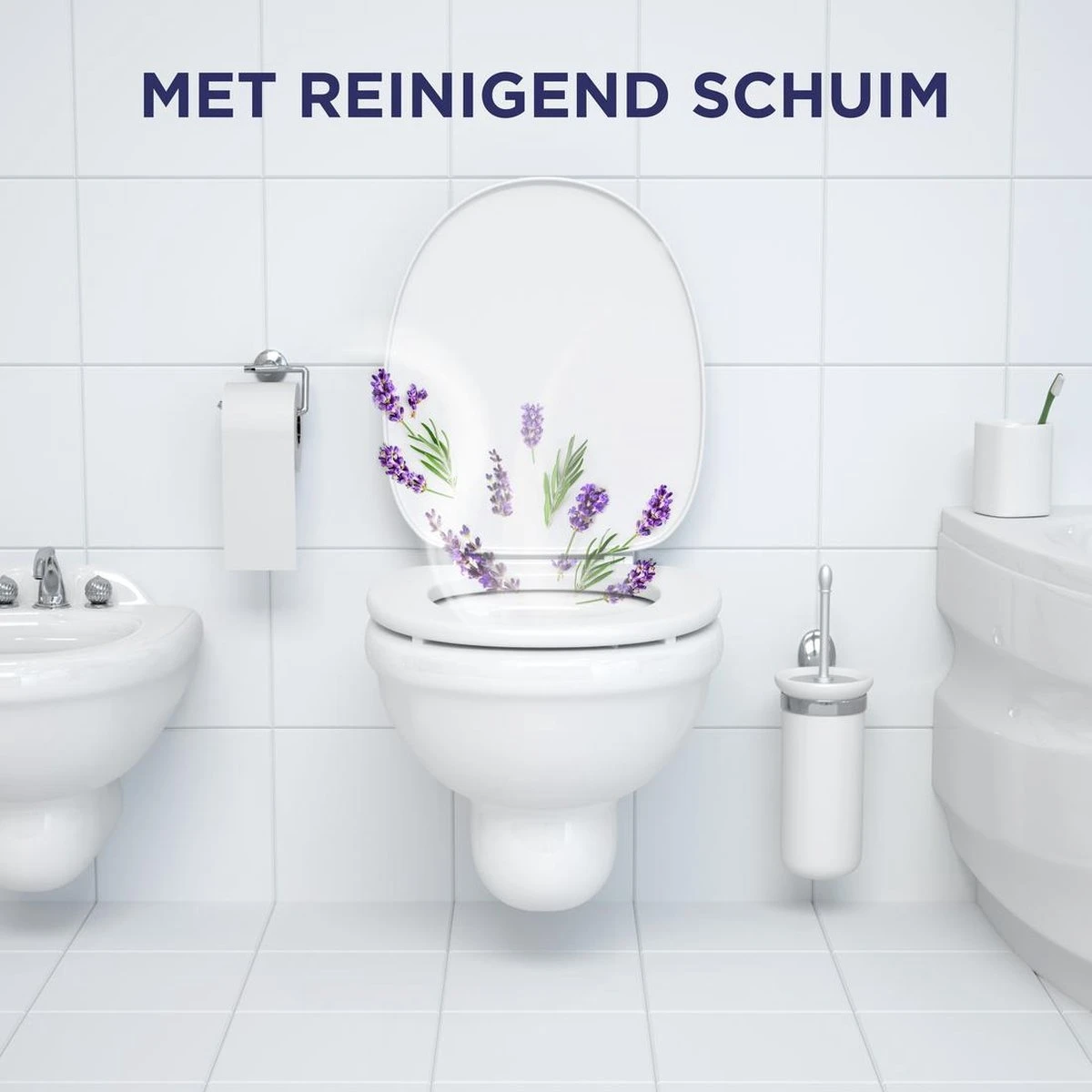 Glorix Power 5 Toiletblokken - Lavendel - 9 Stuks - Voordeelverpakking 10 Glorix Power 5 Toiletblokken - Lavendel - 9 Stuks - Voordeelverpakking - Afbeelding 8