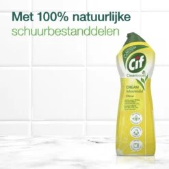 Cif CleanBoost Cream Citroen Schuurmiddel - 8 X 750 Ml - Voordeelverpakking 12 Cif CleanBoost Cream Citroen Schuurmiddel - 8 X 750 Ml - Voordeelverpakking -Dagelijkse Benodigdheden Winkel 1200x1200 664