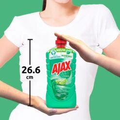 Ajax® Ajax Allesreiniger Limoen 6 X 1.25L - Voordeelverpakking 12 Ajax® Ajax Allesreiniger Limoen 6 X 1.25L - Voordeelverpakking -Dagelijkse Benodigdheden Winkel 1200x1200 864