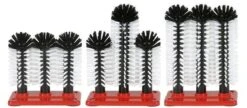 Bar Professional Spoelborstel Kunststof Voet - 3-delig 10 Bar Professional Spoelborstel Kunststof Voet - 3-delig -Dagelijkse Benodigdheden Winkel 1200x524