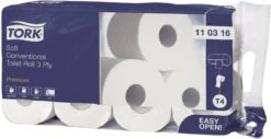 Tork Traditioneel Toiletpapier 3-laags Wit 250 Vel T4 Premium 11 Tork Traditioneel Toiletpapier 3-laags Wit 250 Vel T4 Premium -Dagelijkse Benodigdheden Winkel 1200x617