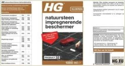HG Natuursteen Impregnerende Beschermer (HG Product 32) - 1L - Tegen Het Intrekken Van Vuil - Ook Voor Granito En Marmer Composiet 11 HG Natuursteen Impregnerende Beschermer (HG Product 32) - 1L - Tegen Het Intrekken Van Vuil - Ook Voor Granito En Marmer Composiet -Dagelijkse Benodigdheden Winkel 1200x640