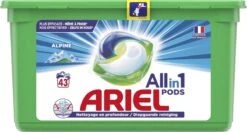 Ariel All In 1 Wasmiddel Pods Alpine - 3x43 Wasbeurten - Voordeelverpakking 29 Ariel All In 1 Wasmiddel Pods Alpine - 3x43 Wasbeurten - Voordeelverpakking -Dagelijkse Benodigdheden Winkel 1200x640 6