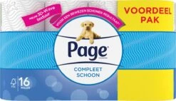 Page Wc Papier - Compleet Schoon Toiletpapier - 16 Rollen -Dagelijkse Benodigdheden Winkel 1200x688 2