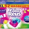 Color Reus Power Caps Wascapsules - Wasmiddel Capsules - Voordeelverpakking - 52 Wasbeurten 1 Color Reus Power Caps Wascapsules - Wasmiddel Capsules - Voordeelverpakking - 52 Wasbeurten -Dagelijkse Benodigdheden Winkel 1200x704 3