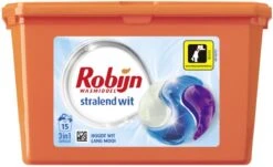 Robijn Wascapsules - 3-in-1 - Stralend Wit - 15 Stuks 17 Robijn Wascapsules - 3-in-1 - Stralend Wit - 15 Stuks -Dagelijkse Benodigdheden Winkel 1200x736 4