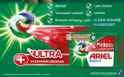 Ariel Wasmiddel Pods + Ultra Vlekverwijderaar - 4 X 28 Wasbeurten - Voordeelverpakking 11 Ariel Wasmiddel Pods + Ultra Vlekverwijderaar - 4 X 28 Wasbeurten - Voordeelverpakking -Dagelijkse Benodigdheden Winkel 1200x742 17