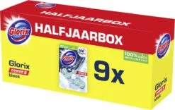 Glorix Power 5 Bleek Toiletblokken - 9 Stuks - Voordeelverpakking -Dagelijkse Benodigdheden Winkel 1200x760 4