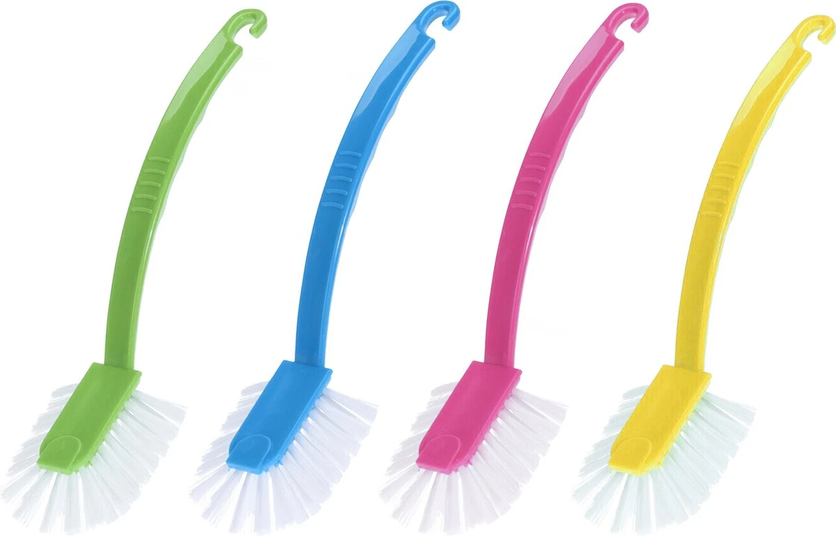 Excellent Houseware Afwasborstel Met Ophanghaakje In Verschillende Kleuren 27 Cm 3 Excellent Houseware Afwasborstel Met Ophanghaakje In Verschillende Kleuren 27 Cm