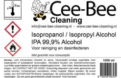 Cee-Bee Isopropanol | Isopropyl | IPA 99.9% Alcohol | 1000 Ml 5 Cee-Bee Isopropanol | Isopropyl | IPA 99.9% Alcohol | 1000 Ml -Dagelijkse Benodigdheden Winkel 1200x773 3