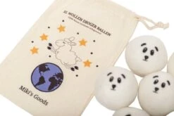 Miki's Goods® XL Wollen Drogerballen 6 Stuks - Panda Wasballen - Duurzaam - Wasbol - 100% Nieuw-Zeelandse Schapenwol - Wasbollen - Herbruikbaar- Droogballen - Snellere Droogtijd - Zuigt Dierenharen Op 13 Miki's Goods® XL Wollen Drogerballen 6 Stuks - Panda Wasballen - Duurzaam - Wasbol - 100% Nieuw-Zeelandse Schapenwol - Wasbollen - Herbruikbaar- Droogballen - Snellere Droogtijd - Zuigt Dierenharen Op -Dagelijkse Benodigdheden Winkel 1200x800 46