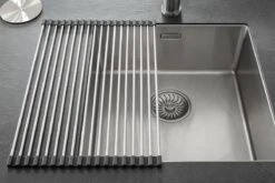 Highport Oprolbaar Vaat Droogrek - Scandinavisch Design - Opvouwbaar Hittebestendig Roestvrijstalen Keuken Afdruiprek - Vaatwasser Geschikt - Sterke 18-staafs Onderzetter - Foodgrade Materiaal -Dagelijkse Benodigdheden Winkel 1200x800 9