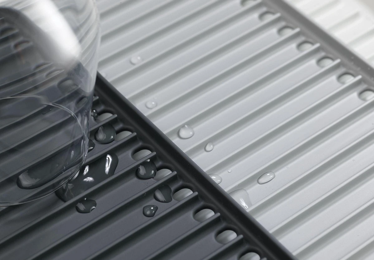 Joseph Joseph - Tier - Afdruipmat - Uitschuifbaar - Grijs 4 Joseph Joseph - Tier - Afdruipmat - Uitschuifbaar - Grijs - Afbeelding 2