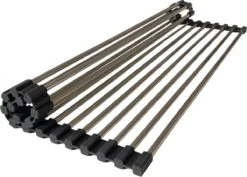 Highport Oprolbaar Vaat Droogrek - Scandinavisch Design - Opvouwbaar Hittebestendig Roestvrijstalen Keuken Afdruiprek - Vaatwasser Geschikt - Sterke 18-staafs Onderzetter - Foodgrade Materiaal -Dagelijkse Benodigdheden Winkel 1200x862 2