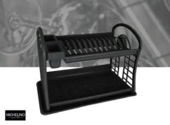 Hoffmans Afdruiprek - 2 Verdiepingen - 47x28x34 Cm -Dagelijkse Benodigdheden Winkel 1200x880