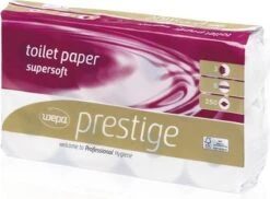 WEPA PRESTIGE 64rollen - Supersoft 3-laags Toiletpapier 250vel -Dagelijkse Benodigdheden Winkel 1200x885
