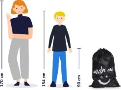 Wonair - Grote Waszak - Laundry Bag - Wash Me - 60x90cm - Zwart - Met Trekkoord 14 Wonair - Grote Waszak - Laundry Bag - Wash Me - 60x90cm - Zwart - Met Trekkoord -Dagelijkse Benodigdheden Winkel 1200x891 4