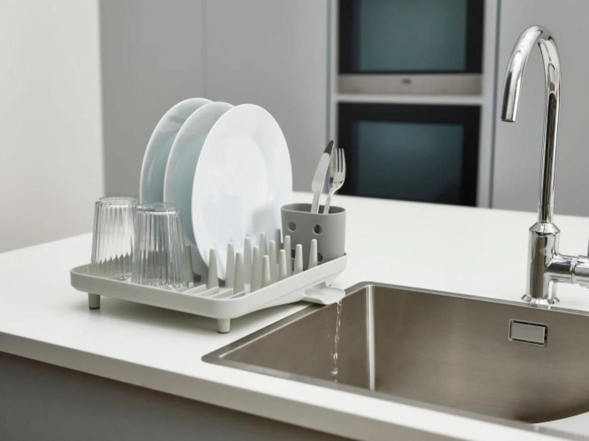 Joseph Joseph Duo Afdruiprek - Compact - Grijs 6 Joseph Joseph Duo Afdruiprek - Compact - Grijs - Afbeelding 4