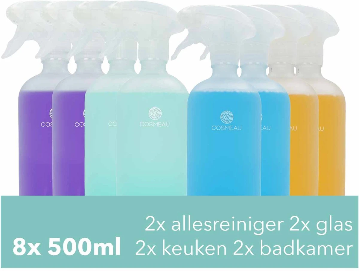 Cosmeau Mixed 8 Stuks Tabletten Cleaning Tabs Schoonmaak Tabs - Allesreiniger - Keukenreiniger - Badkamerreiniger Sanitair 3 Cosmeau Mixed 8 Stuks Tabletten Cleaning Tabs Schoonmaak Tabs - Allesreiniger - Keukenreiniger - Badkamerreiniger Sanitair