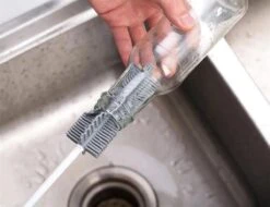 Merkloos Flessenborstel - Siliconen - Schoonmaak - Baby - Bidon - Dopper - Flessen - Reiniger - Wit - Grijs - Glazen - Borstel 7 Merkloos Flessenborstel - Siliconen - Schoonmaak - Baby - Bidon - Dopper - Flessen - Reiniger - Wit - Grijs - Glazen - Borstel -Dagelijkse Benodigdheden Winkel 1200x924 1