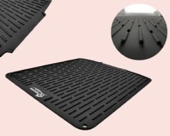 HOMYHON Afdruipmat -Afdruipmat Siliconen -Pannenonderzetter- Antislip -Hittebestendig - Aanrecht Mat -Siliconen Mat - 40 X 46 Cm - Zwart 13 HOMYHON Afdruipmat -Afdruipmat Siliconen -Pannenonderzetter- Antislip -Hittebestendig - Aanrecht Mat -Siliconen Mat - 40 X 46 Cm - Zwart -Dagelijkse Benodigdheden Winkel 1200x960 1