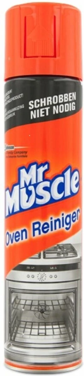 Mr Muscle Ovenreiniger Spray - 3 X 300 Ml - Voordeelverpakking 6 Mr Muscle Ovenreiniger Spray - 3 X 300 Ml - Voordeelverpakking - Afbeelding 4