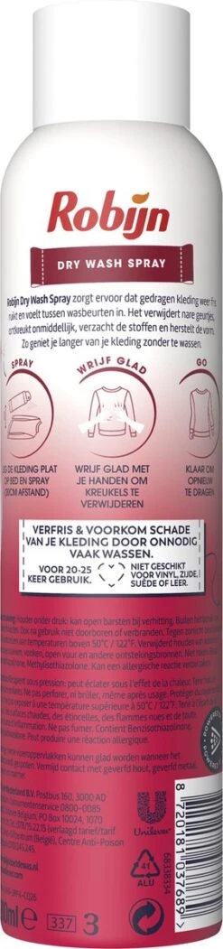 Robijn Pink Sensation Dry Wash Spray - 6 X 200 Ml - Voordeelverpakking 11 Robijn Pink Sensation Dry Wash Spray - 6 X 200 Ml - Voordeelverpakking -Dagelijkse Benodigdheden Winkel 282x1200 3