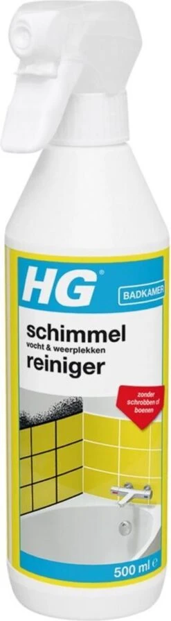 HG Schimmelreiniger - 500ml - De NR 1 Schimmelverwijderaar - Vernietigt De Hardnekkigste Schimmel - Geschikt Voor De Badkamer, Tegel-, Siliconenvoegen, Stucwerk 7 HG Schimmelreiniger - 500ml - De NR 1 Schimmelverwijderaar - Vernietigt De Hardnekkigste Schimmel - Geschikt Voor De Badkamer, Tegel-, Siliconenvoegen, Stucwerk -Dagelijkse Benodigdheden Winkel 331x1200 2