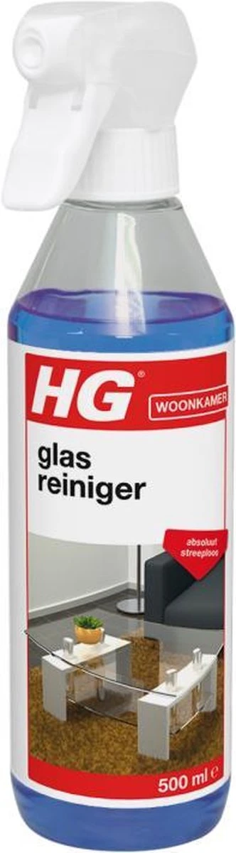 HG Glasreiniger - 500ml - 100% Streeploze Glans - Snel Droog 3 HG Glasreiniger - 500ml - 100% Streeploze Glans - Snel Droog
