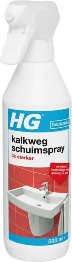 HG Kalkweg Schuimspray 3x Sterker - 500ml - Verwijdert Extreme Kalkresten - 100% Opgelost, 100% Resultaat 15 HG Kalkweg Schuimspray 3x Sterker - 500ml - Verwijdert Extreme Kalkresten - 100% Opgelost, 100% Resultaat -Dagelijkse Benodigdheden Winkel 333x1200 5