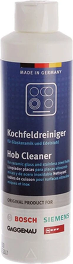Bosch / Siemens Kookplaat Reiniger - 250 Ml 10 Bosch / Siemens Kookplaat Reiniger - 250 Ml -Dagelijkse Benodigdheden Winkel 335x1200