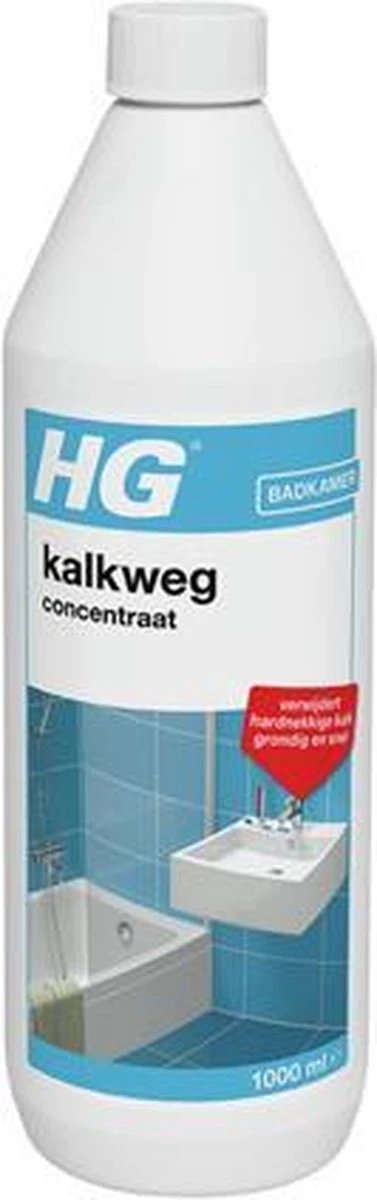 HG Kalkweg Concentraat - 1 L - Krachtige Ontkalker - Geconcentreerd 3 HG Kalkweg Concentraat - 1 L - Krachtige Ontkalker - Geconcentreerd