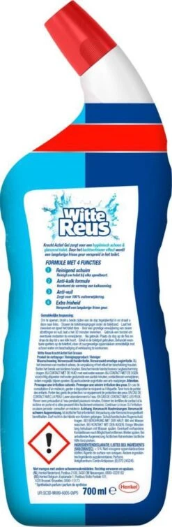 Witte Reus Toiletreiniger - Kracht Actief Gel Oceaan - Voordeelverpakking 10 X 700ml 17 Witte Reus Toiletreiniger - Kracht Actief Gel Oceaan - Voordeelverpakking 10 X 700ml -Dagelijkse Benodigdheden Winkel 393x1200 4