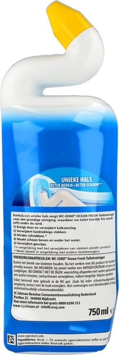6x WC Eend Toiletreiniger Marine Wave 750 Ml 13 6x WC Eend Toiletreiniger Marine Wave 750 Ml -Dagelijkse Benodigdheden Winkel 405x1200 2
