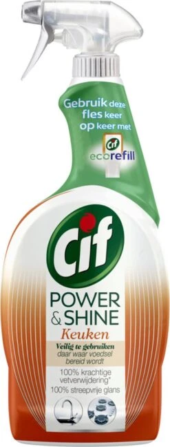Cif CleanBoost Power & Shine Keuken Spray - 6 X 750 Ml - Voordeelverpakking 20 Cif CleanBoost Power & Shine Keuken Spray - 6 X 750 Ml - Voordeelverpakking -Dagelijkse Benodigdheden Winkel 458x1200 2