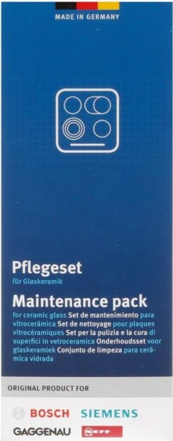 Bosch / Siemens Kookplaat Onderhoudsset - Onderhoudsset Voor Keramische Oppervlakken 12 Bosch / Siemens Kookplaat Onderhoudsset - Onderhoudsset Voor Keramische Oppervlakken -Dagelijkse Benodigdheden Winkel 473x1200