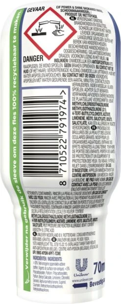 Cif Power & Shine Badkamer Ecorefill Capsule - 10 X 70 Ml - Voordeelverpakking 11 Cif Power & Shine Badkamer Ecorefill Capsule - 10 X 70 Ml - Voordeelverpakking -Dagelijkse Benodigdheden Winkel 478x1200 5