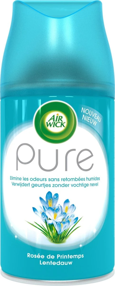 Air Wick Freshmatic Automatische Spray - Luchtverfrisser - Pure Lentedauw Navulling - 3 Stuks 8 Air Wick Freshmatic Automatische Spray - Luchtverfrisser - Pure Lentedauw Navulling - 3 Stuks - Afbeelding 6