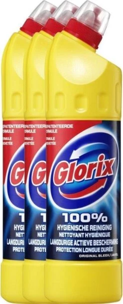 Glorix Original - 3 X 750 Ml - Bleek 8 Glorix Original - 3 X 750 Ml - Bleek -Dagelijkse Benodigdheden Winkel 487x1200