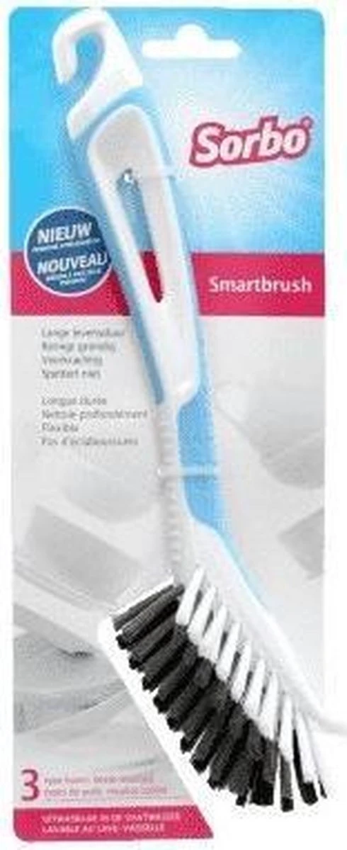 Set Van 2 Sorbo Smartbrush Afwasborstels Blauw/wit - Afwassen Afwasborstel - Huishoudelijke Keukenaccessoires 5 Set Van 2 Sorbo Smartbrush Afwasborstels Blauw/wit - Afwassen Afwasborstel - Huishoudelijke Keukenaccessoires - Afbeelding 3