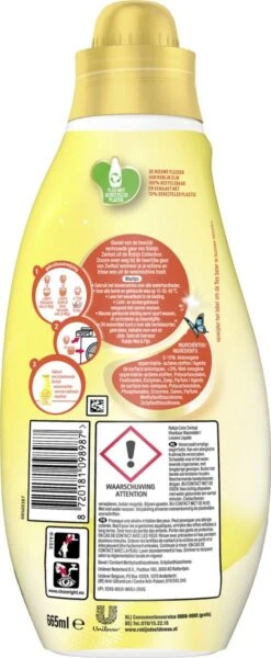 Robijn Perfect Match Zwitsal Wasmiddel En Wasverzachter Pakket - 5 Stuks - Voordeelverpakking -Dagelijkse Benodigdheden Winkel 494x1200